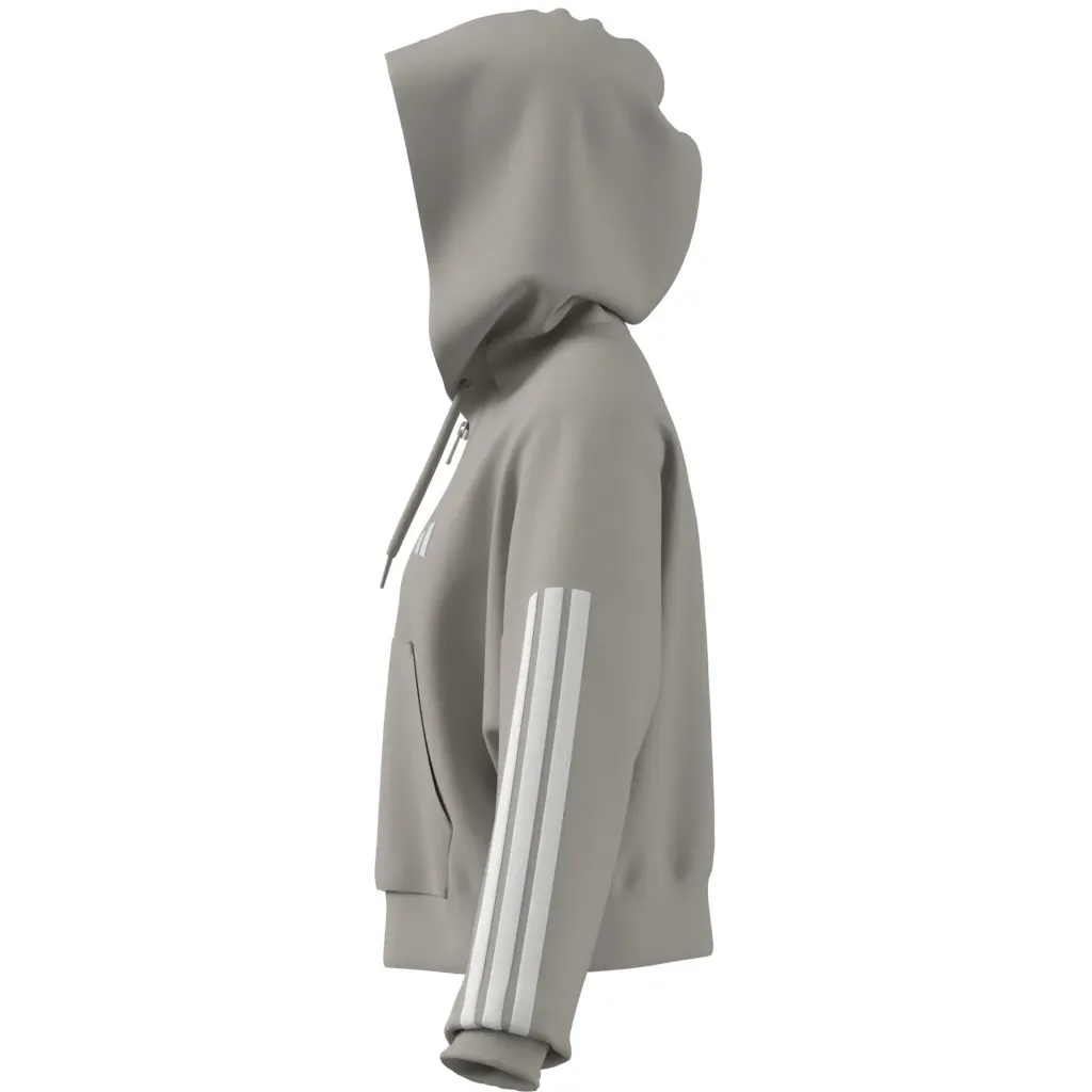 ADIDAS Essentials 3-Streifen French Terry Quarter-Zip Hoodie 10778504