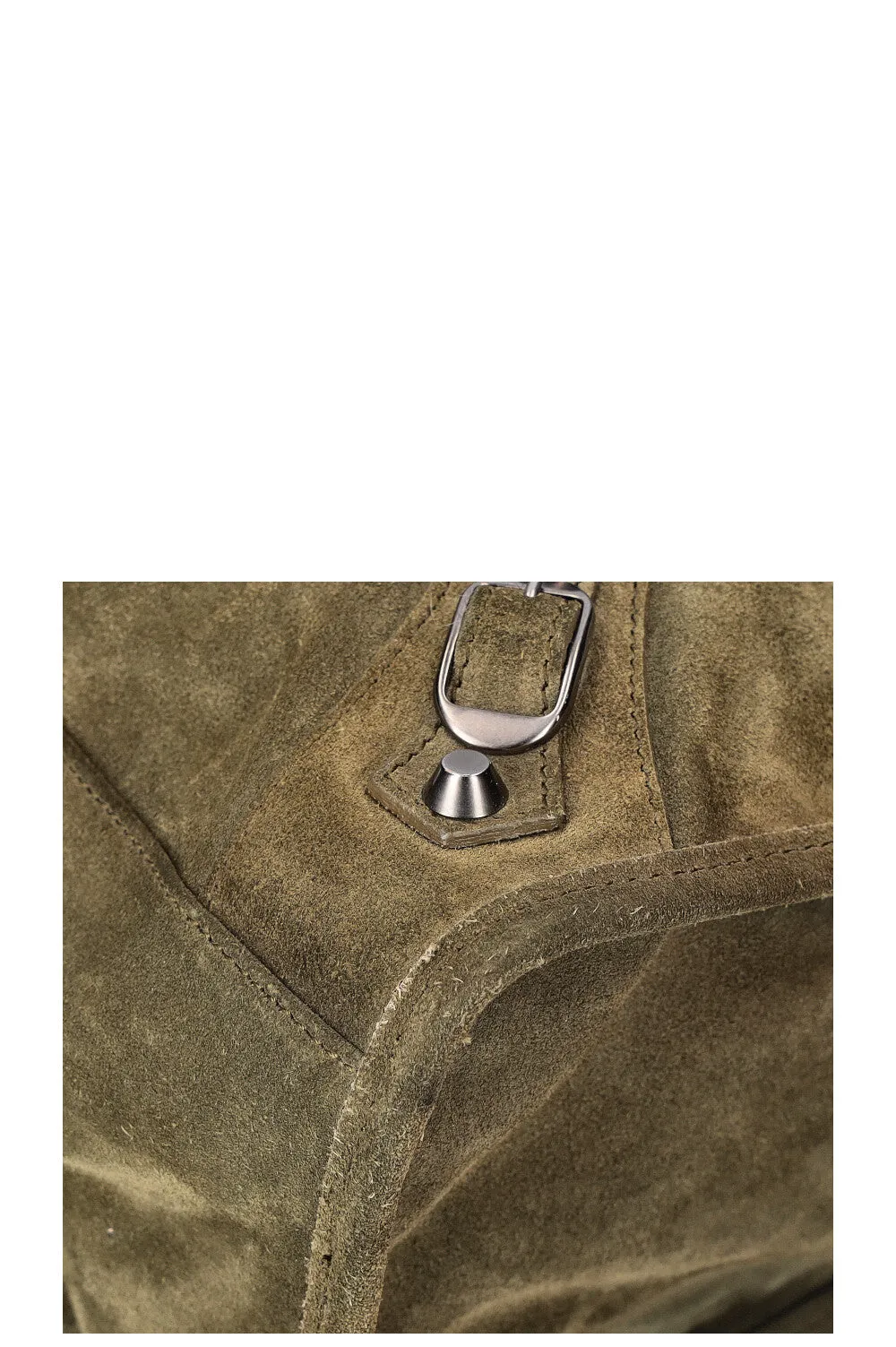 BALENCIAGA City Bag Suede Green