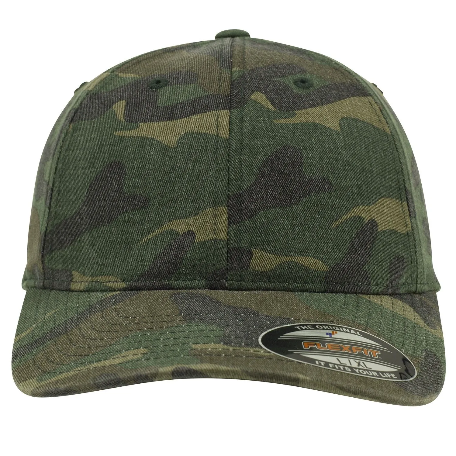 Baseball Cap Garment Washed Camo