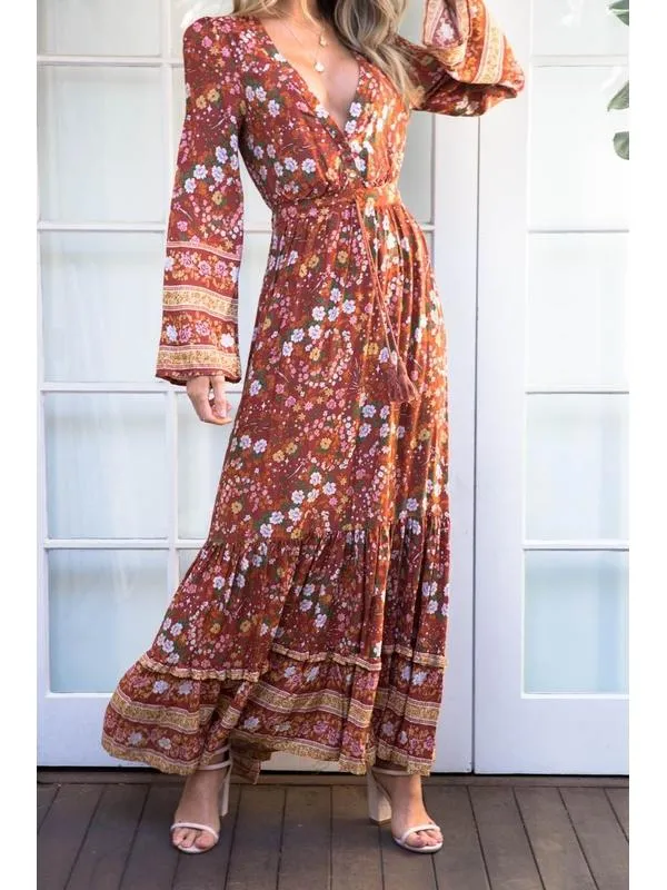 Boho Maxi Kleid  Meira