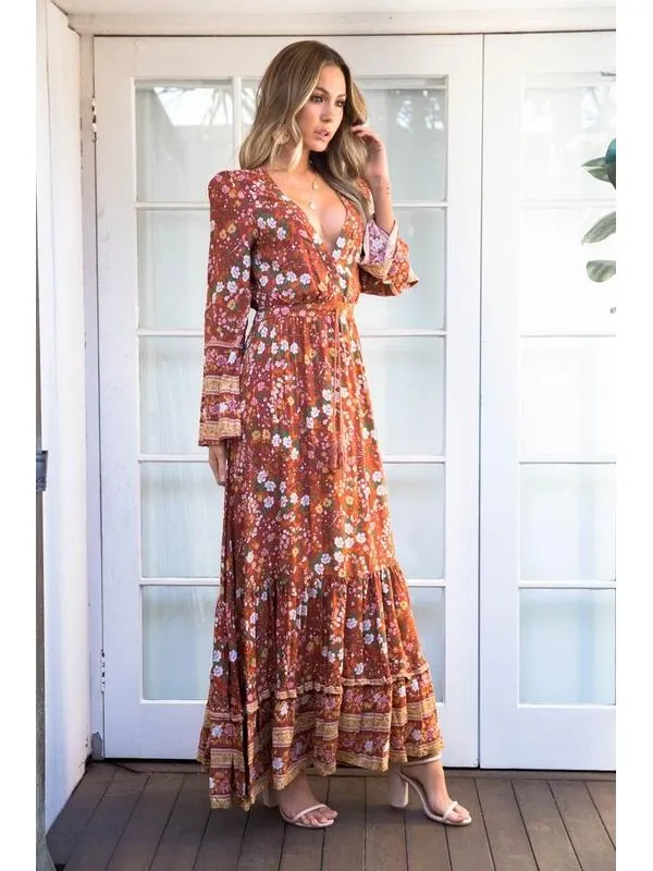 Boho Maxi Kleid  Meira