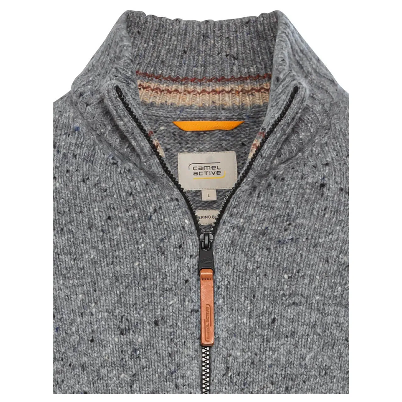 Camel active Strickjacke in Grau kaufen | 08