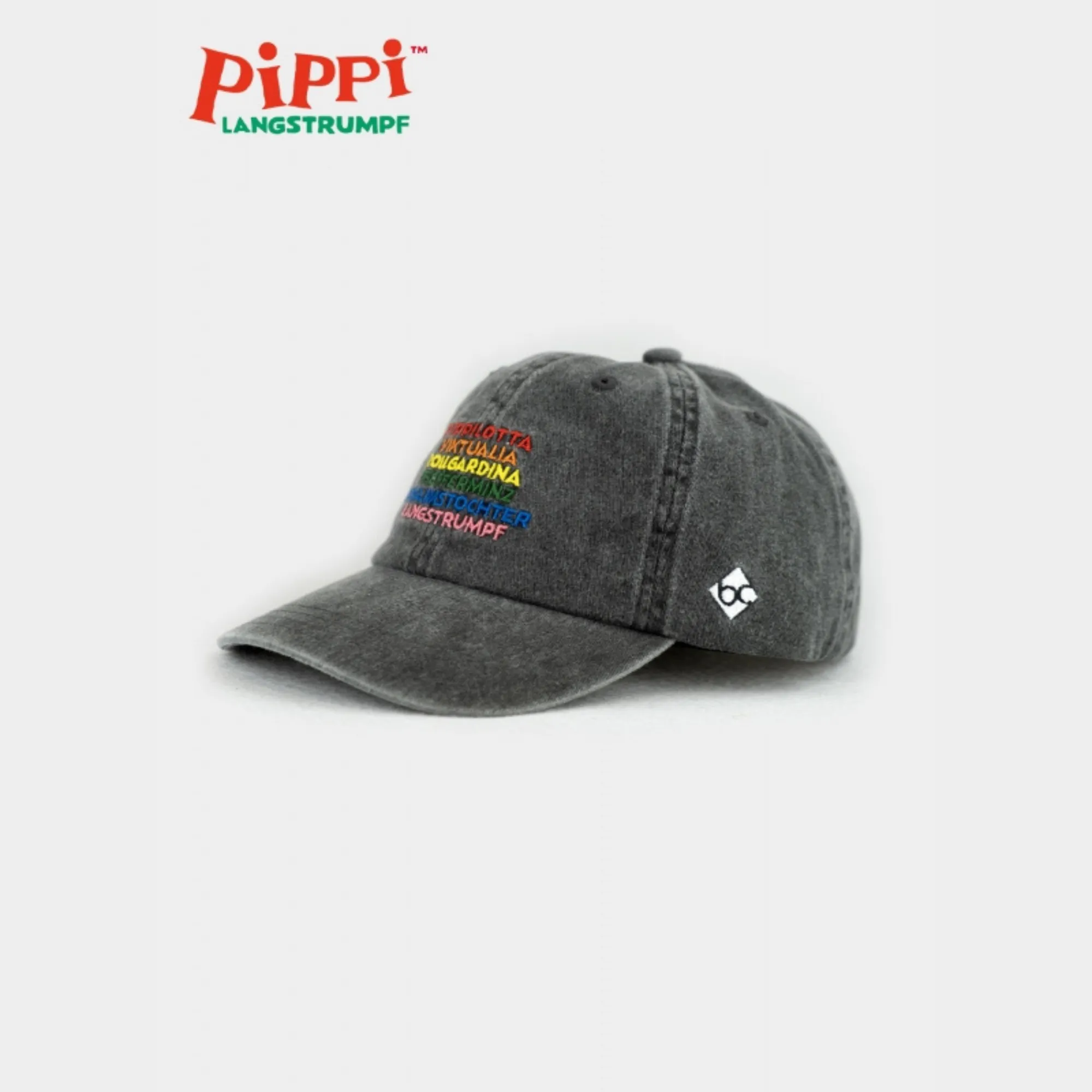 Cap "Pippi Langstrumpf " - vintage black (Dadhat)