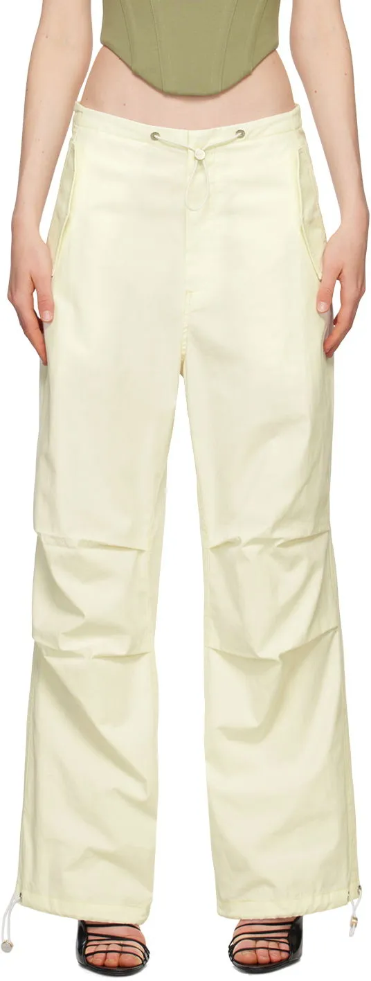 Cargo-Hose Dion Lee Parachute Trousers with Drawstring Waist C2100R23