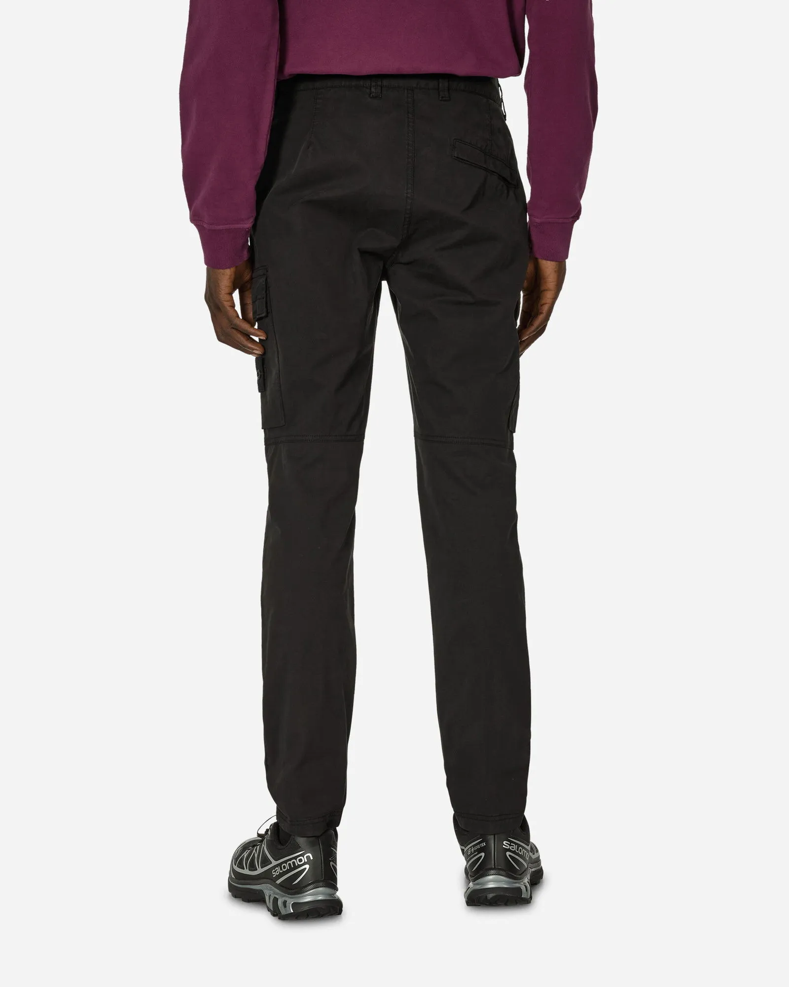 Cargo-Hose Stone Island Regular Tapered Cargo Trousers Black 811530410 V0029