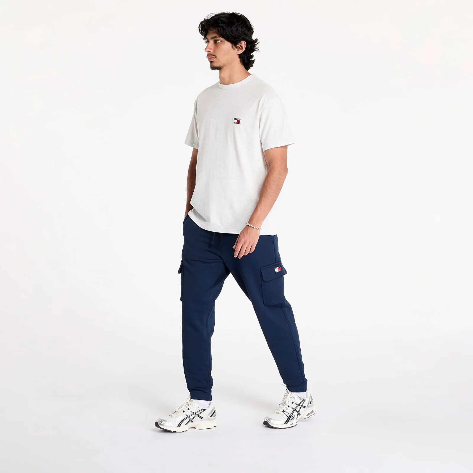 Cargo-Hose Tommy Hilfiger Regular Badge Cargo Pant Dark Night Navy DM0DM19807 C1G