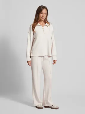 Christian Berg Woman Wide Leg Sweatpants mit fixierten Bügelfalten (ecru) online kaufen