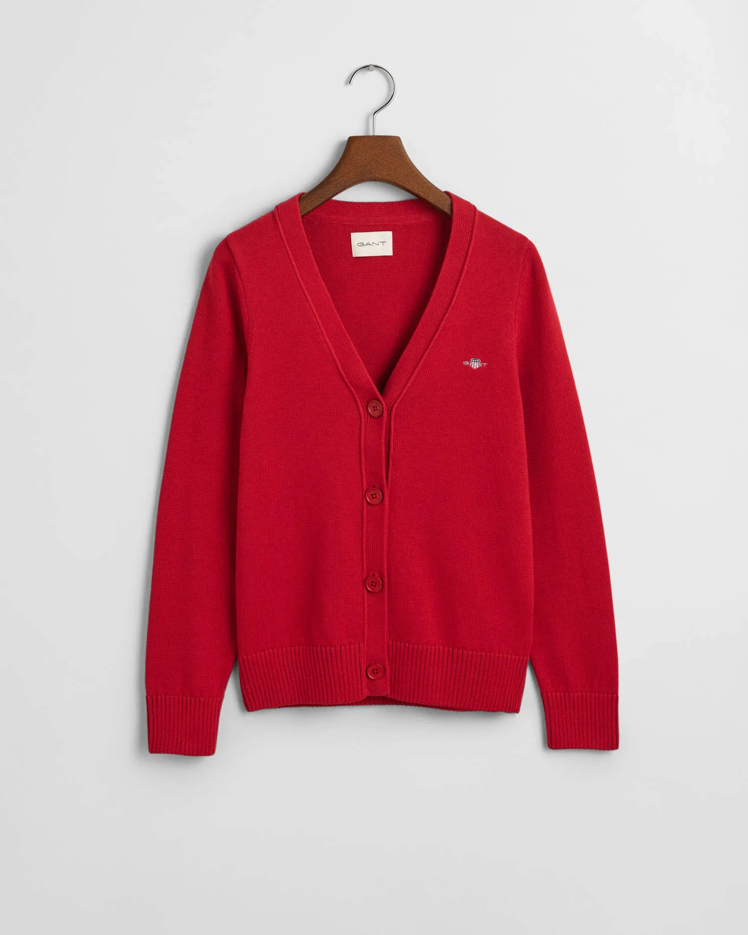Classic Strickjacke aus Baumwolle