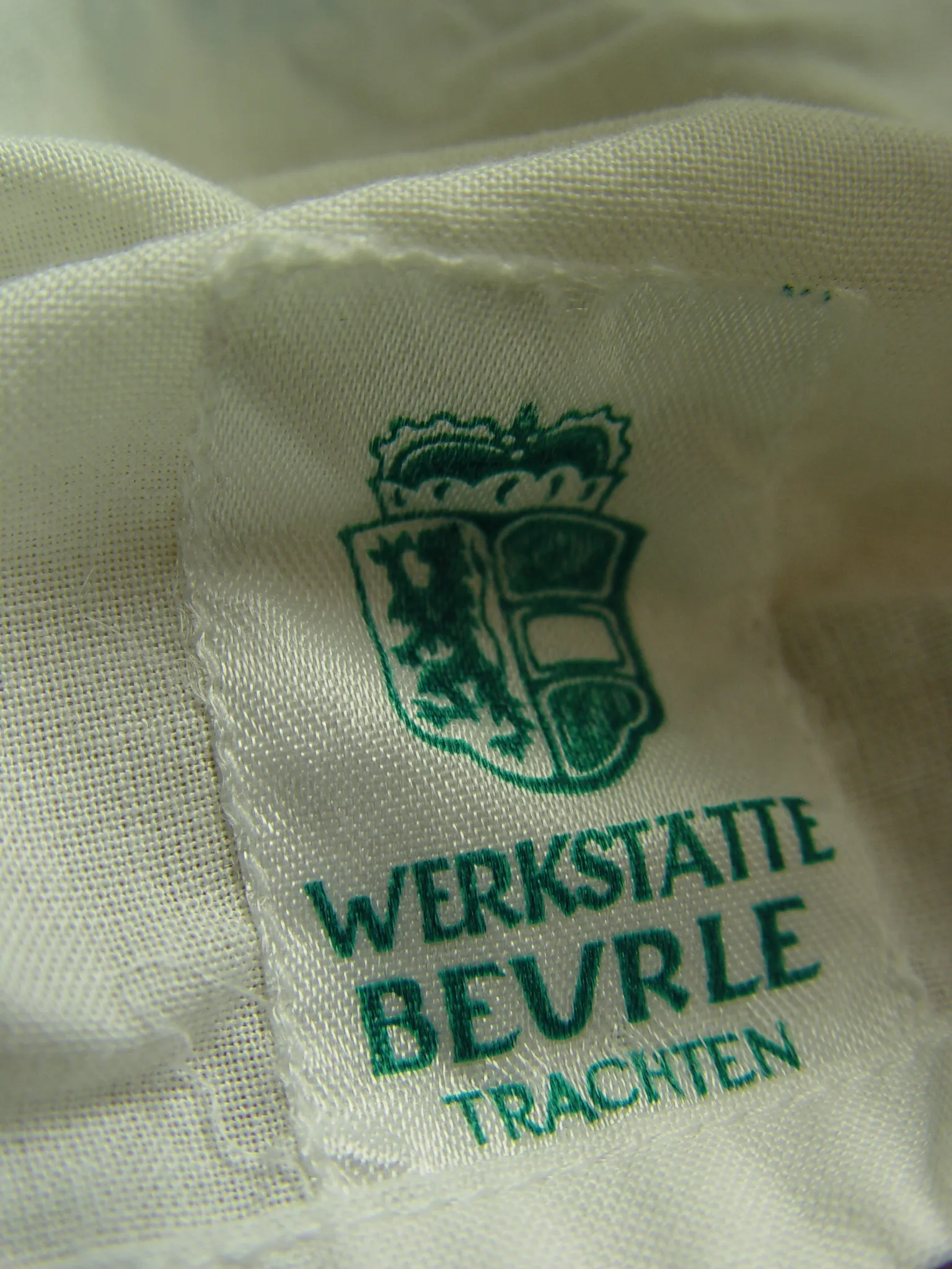 Gr.38 Dirndlbluse Bluse für Dirndl Werkstätte Beurle Trachtenbluse B7368