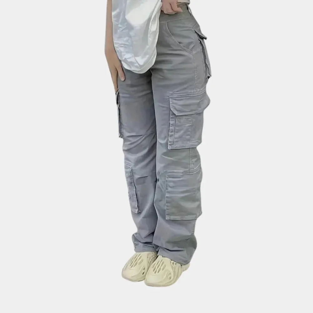 Heidi-Mode - Cargo-Hose für Damen mit mehreren Taschen