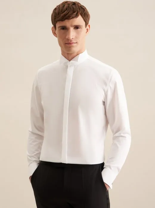 Herren Smokinghemd - Slim Langarm