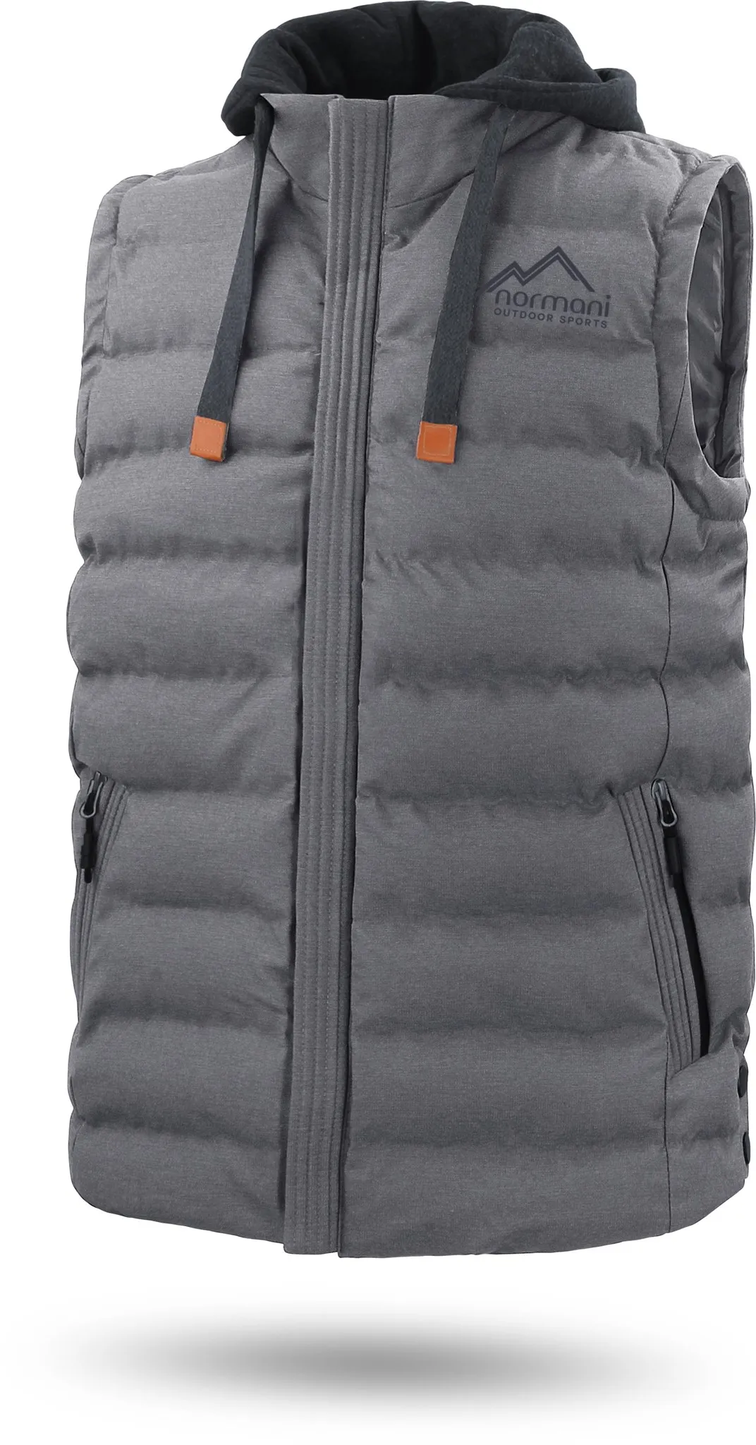 Herren Winter-Steppweste „Nanaimo“ Grau