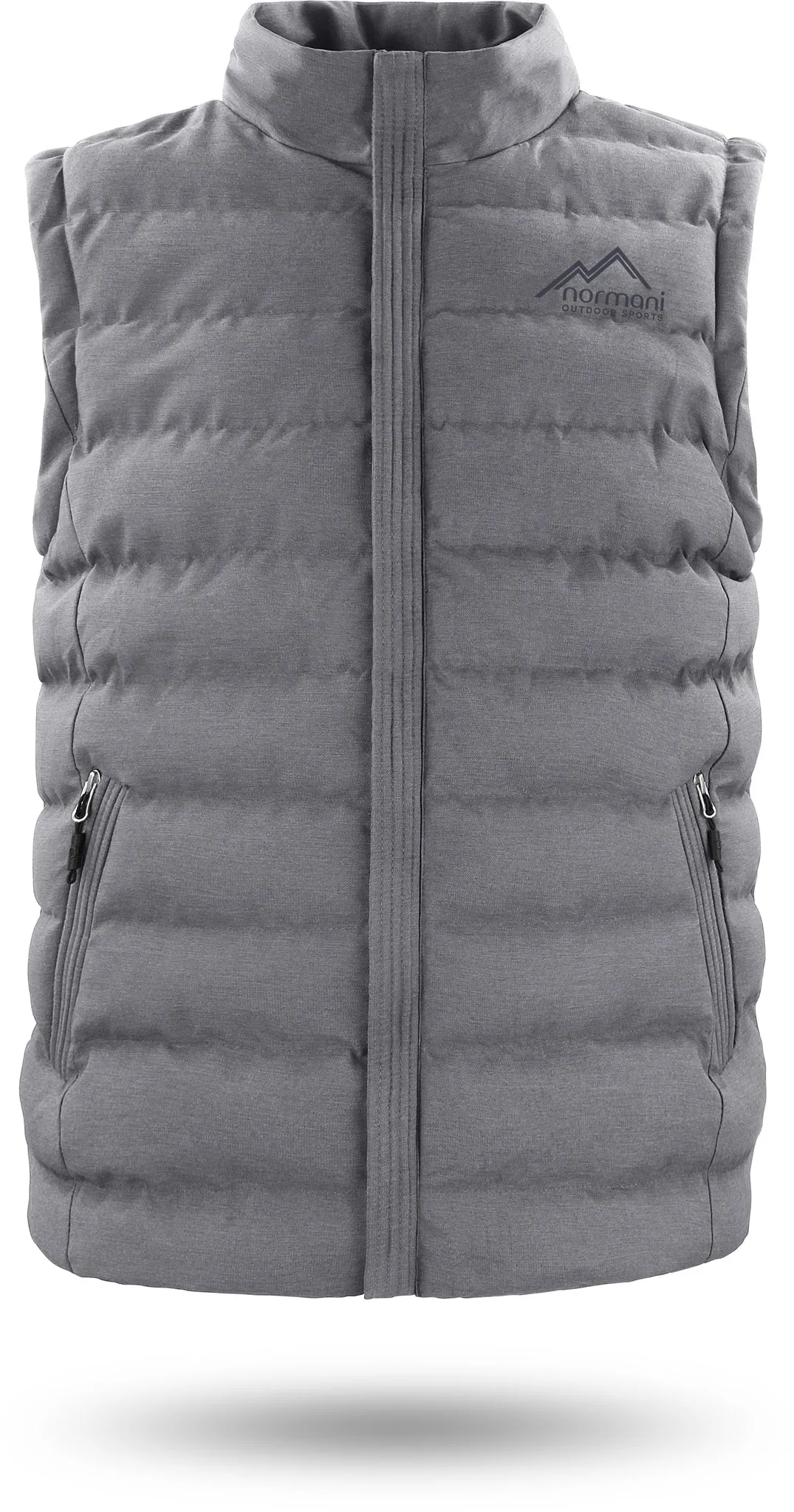 Herren Winter-Steppweste „Nanaimo“ Grau