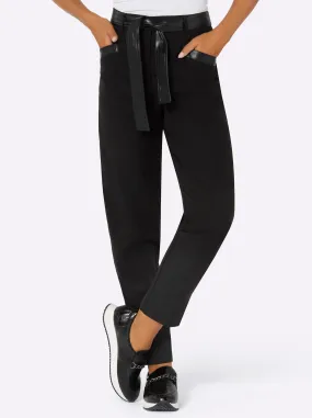 Hose in schwarz