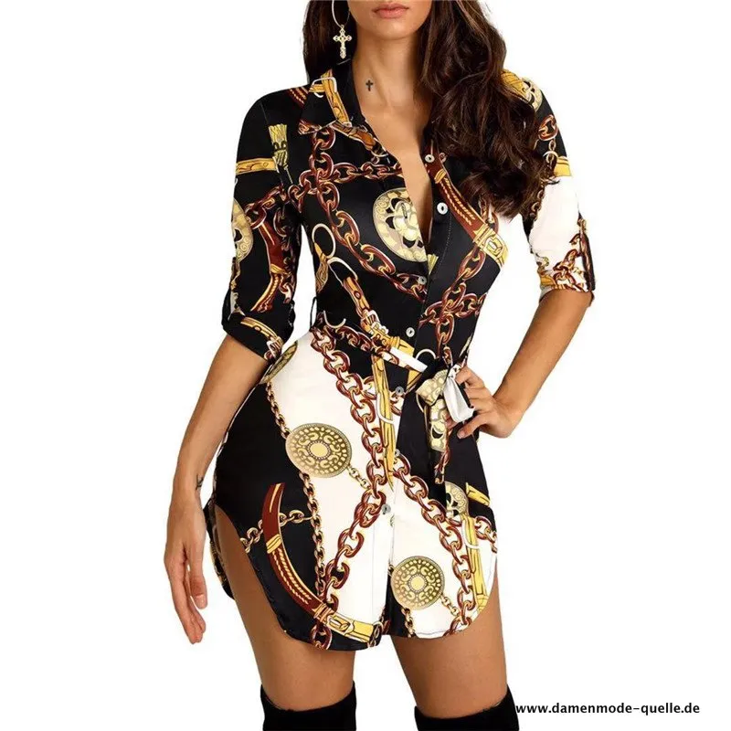 Leichtes Kleid Modekette Blusenkleid