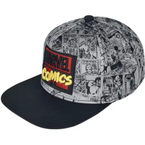 Marvel Comics - AOP Snapback Cap