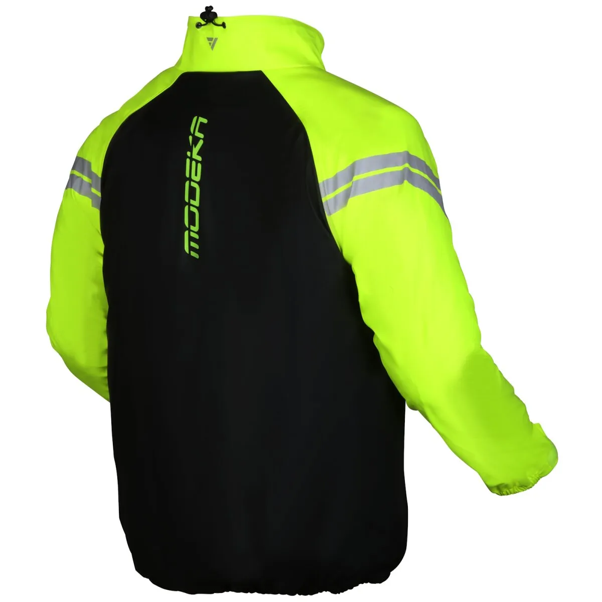 Modeka Flex Dry Regenjacke schwarz/neongelb S