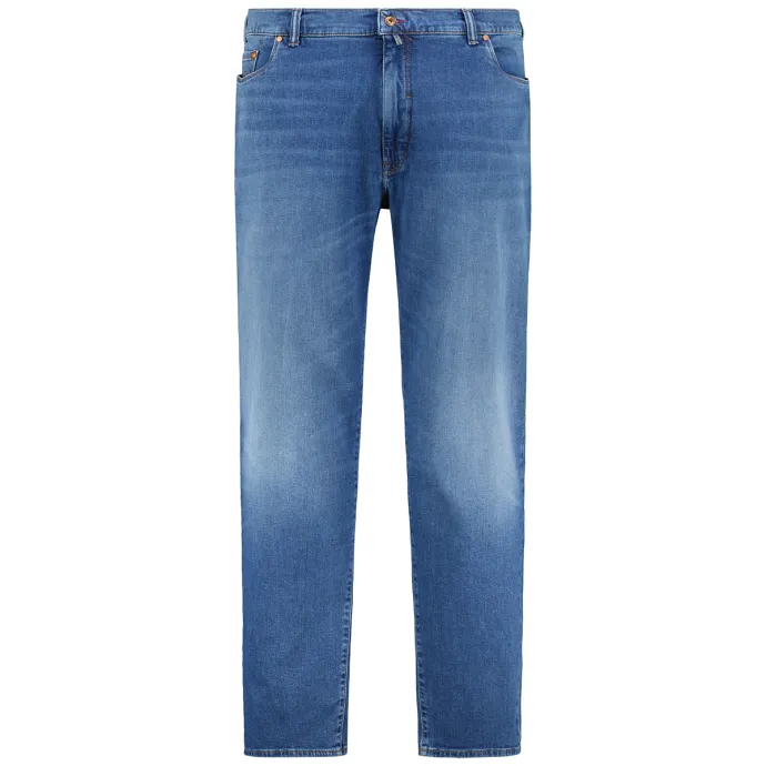 Pierre Cardin Stretch Jeans "Lyon", gerade, jeansblau 