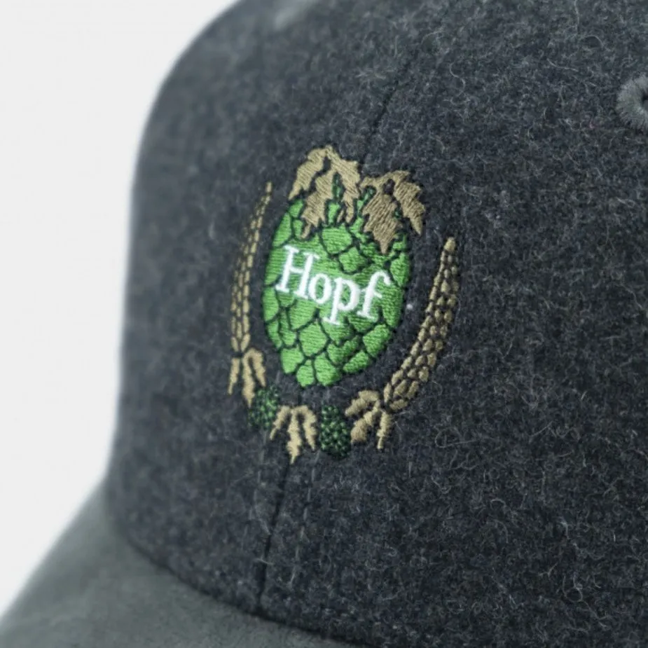 "Hopf" - Cap dunkelgrau Curved