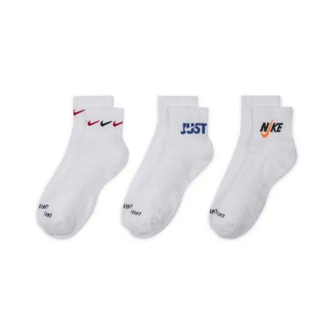 Socken Nike Everyday Plus Cushioned Training Ankle Socks (3 Pairs) DH3827-902