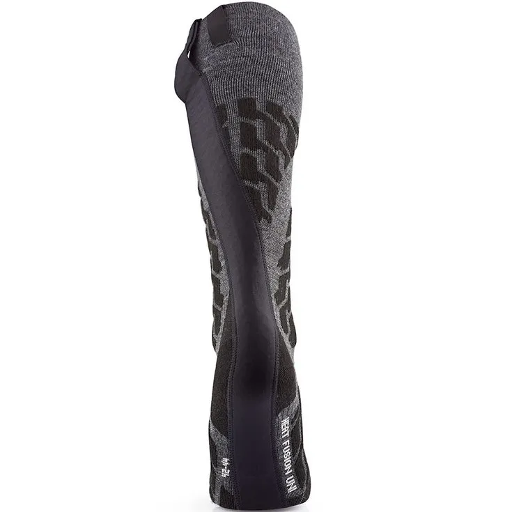 Socken Therm-Ic ---Powersock Set Heat Fusion Uni + S-Pack 1200 Black Grey