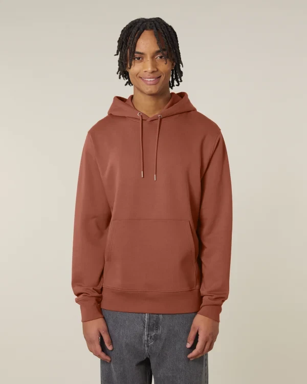 Stanley&Stella UNISEX Hoody Cruiser 2.0 heritage brown
