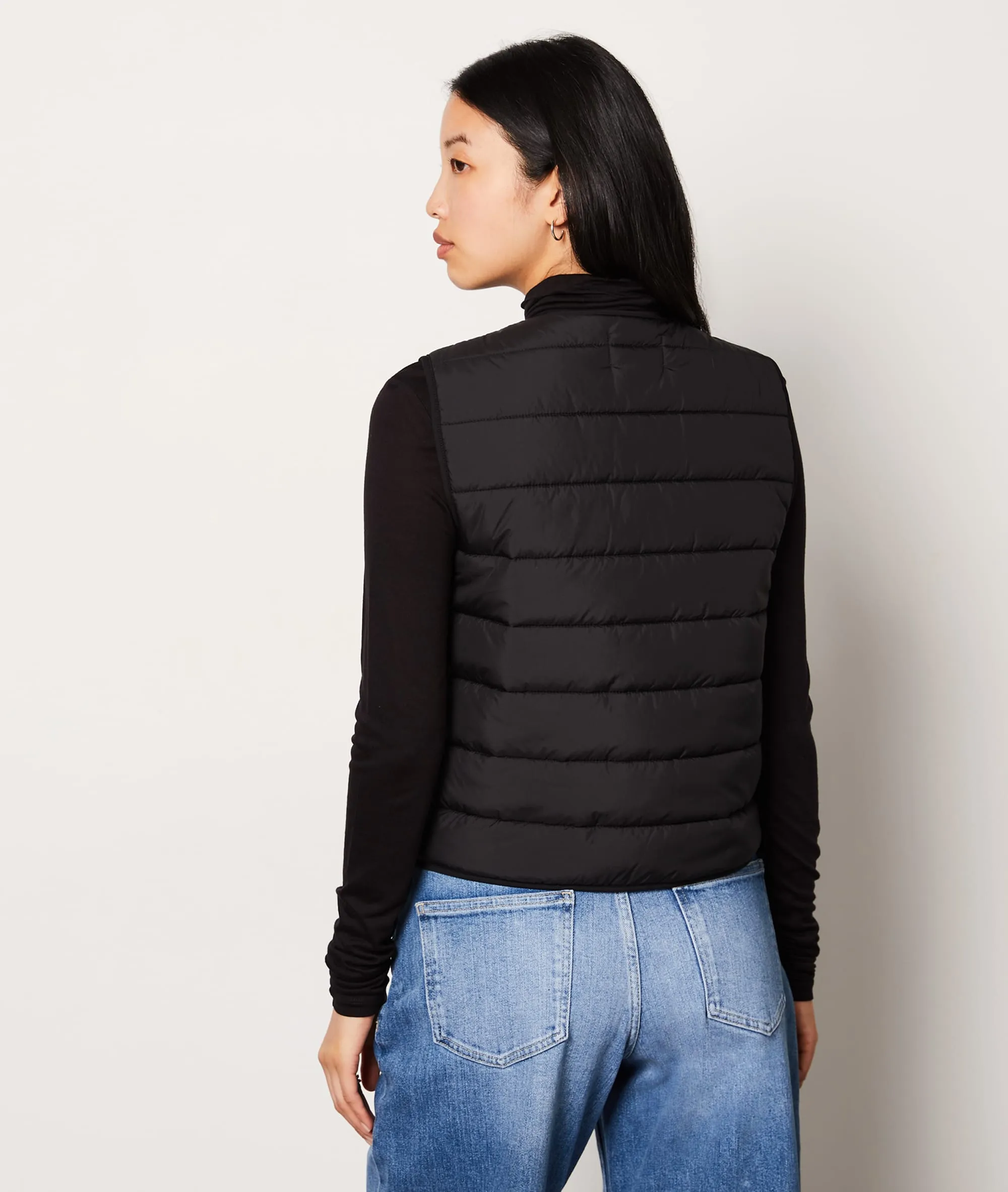 Steppweste ohne Ärmel POLYESTER