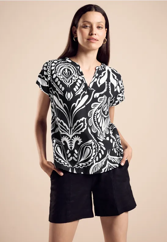 Street One Bluse mit Print 