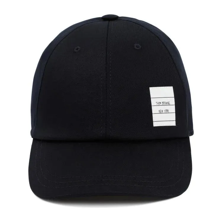   Thom Browne  Classic Baseball Cap Black