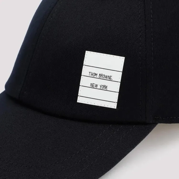   Thom Browne  Classic Baseball Cap Black