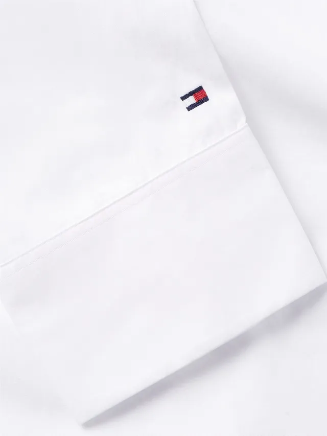 Tommy Hilfiger Hemdbluse »ESS POPLIN REGULAR SHIRT«, mit Popeline, gesticktem Tommy Hilfiger Logo online kaufen | Jelmoli-Versan